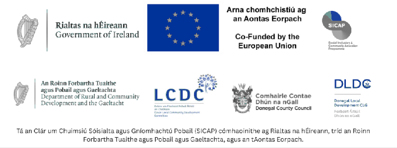 Sponsors of An tSean Bheairic, An Fál Carrach, Co. Dhún na nGall